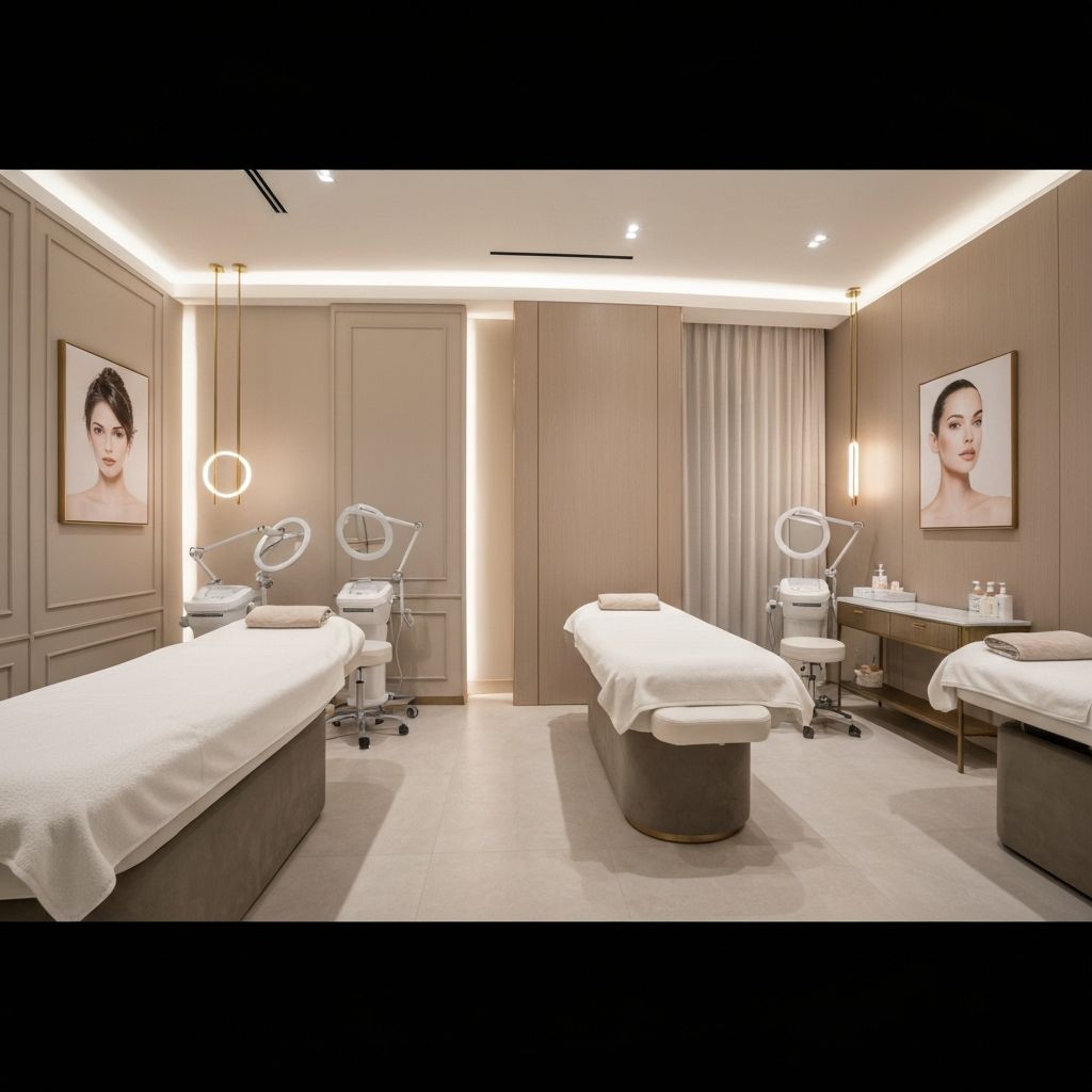 AURA AESTHETICS luxury clinic interior